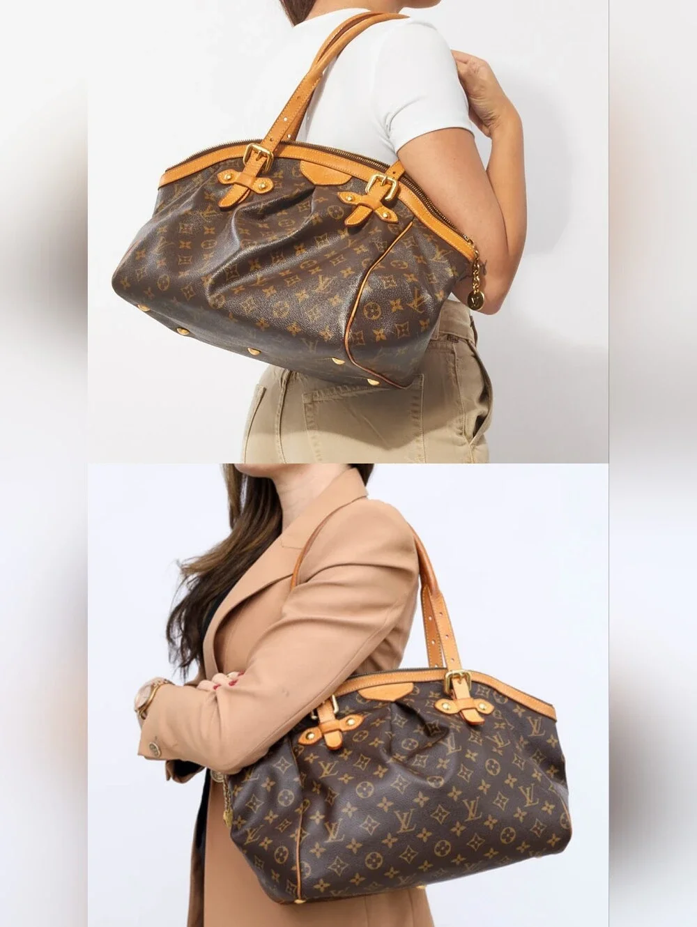💕DISCONTINUED Very Rare LOUIS VUITTON Tivoli GM Monogram